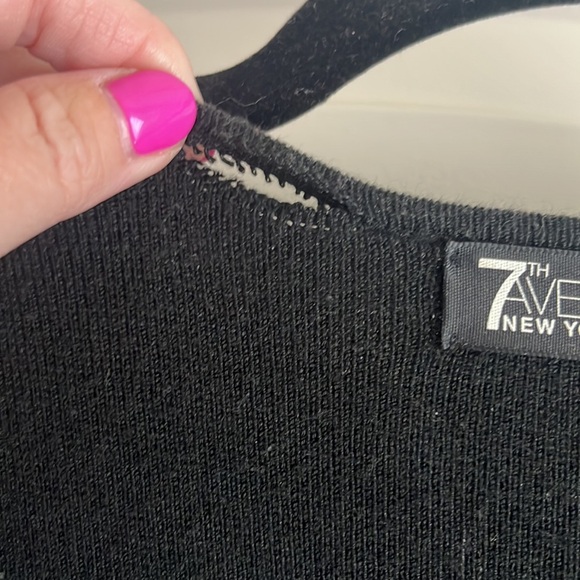 New York and Company Black Sweat Jacket - Picture 5 of 7